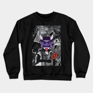 Radiant Gaze: A One-of-a-Kind Portrait Crewneck Sweatshirt